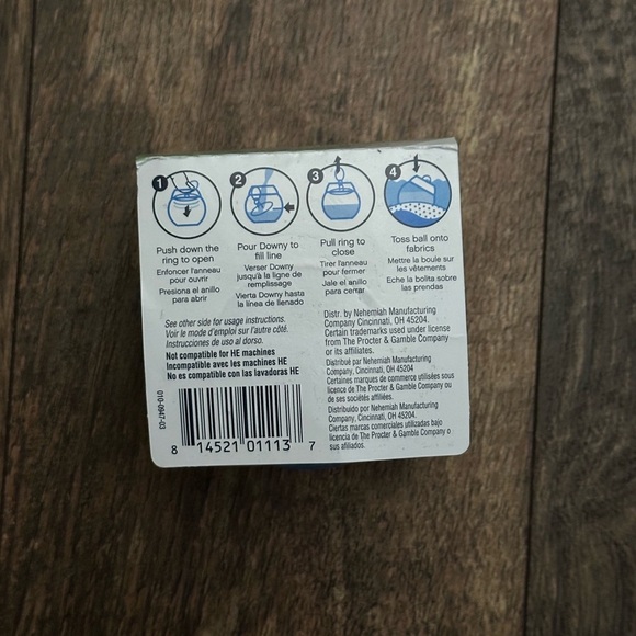 NEW DOWNY BALL ULTRA PULL POUR TOSS FABRIC SOFTENER DOWNYBALL DISPENSER - Picture 8 of 8